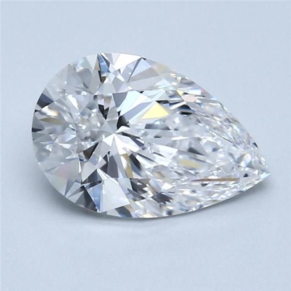 1.86ct D VVS2 Rare Carat Ideal Cut Pear Diamond