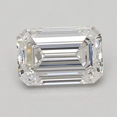 1.33ct D VVS2 Rare Carat Ideal Cut Emerald Lab Grown Diamond
