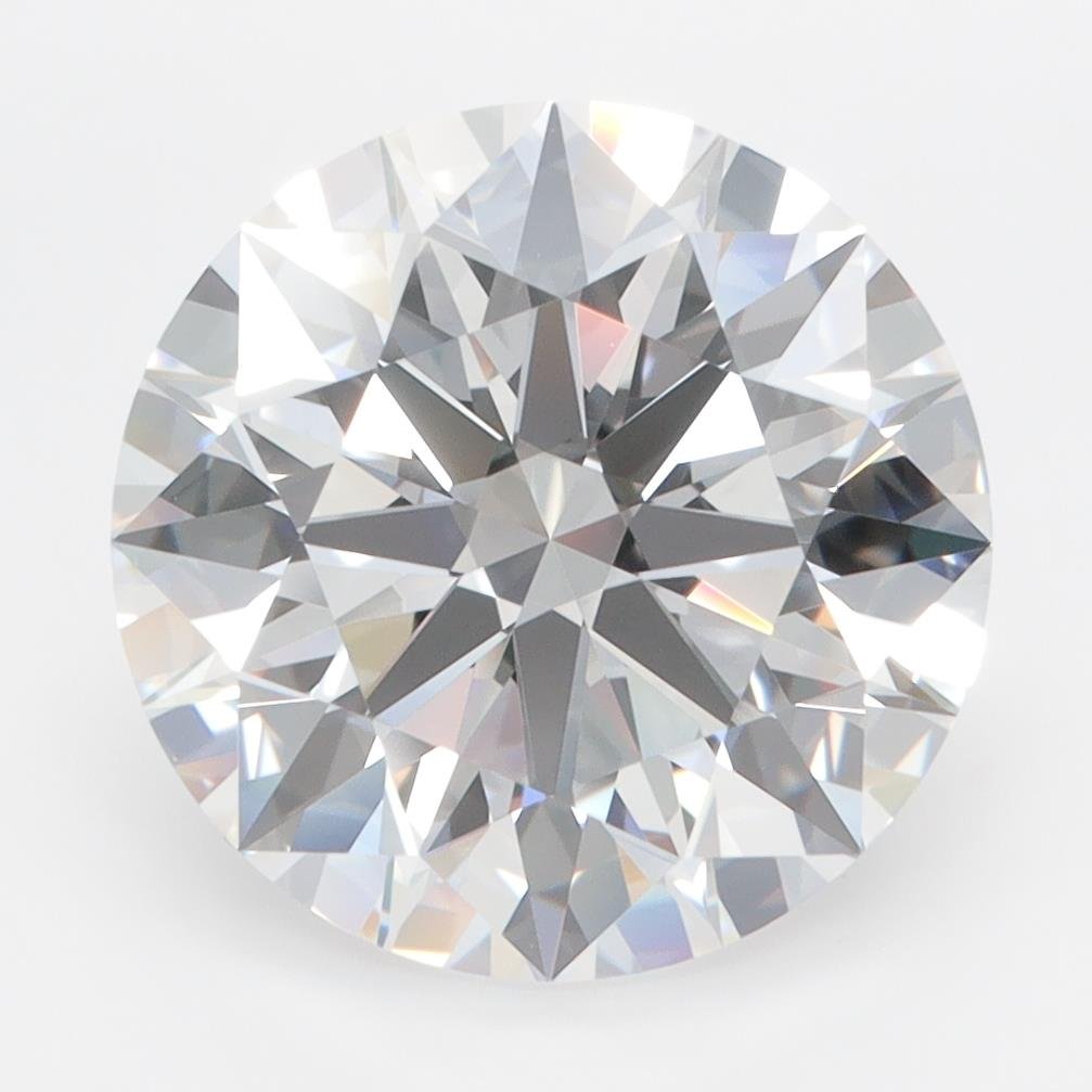 4.44ct D IF Rare Carat Ideal Cut Round Lab Grown Diamond