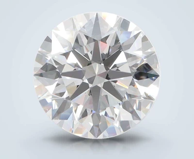 4.44ct D IF Rare Carat Ideal Cut Round Lab Grown Diamond