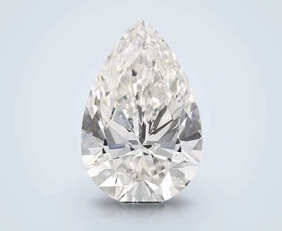 6.10ct F VS1 Rare Carat Ideal Cut Pear Lab Grown Diamond
