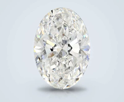 10.28ct F VVS2 Rare Carat Ideal Cut Oval Lab Grown Diamond