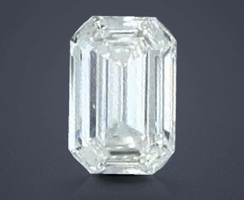 0.34ct F VS1 Very Good Cut Emerald Diamond