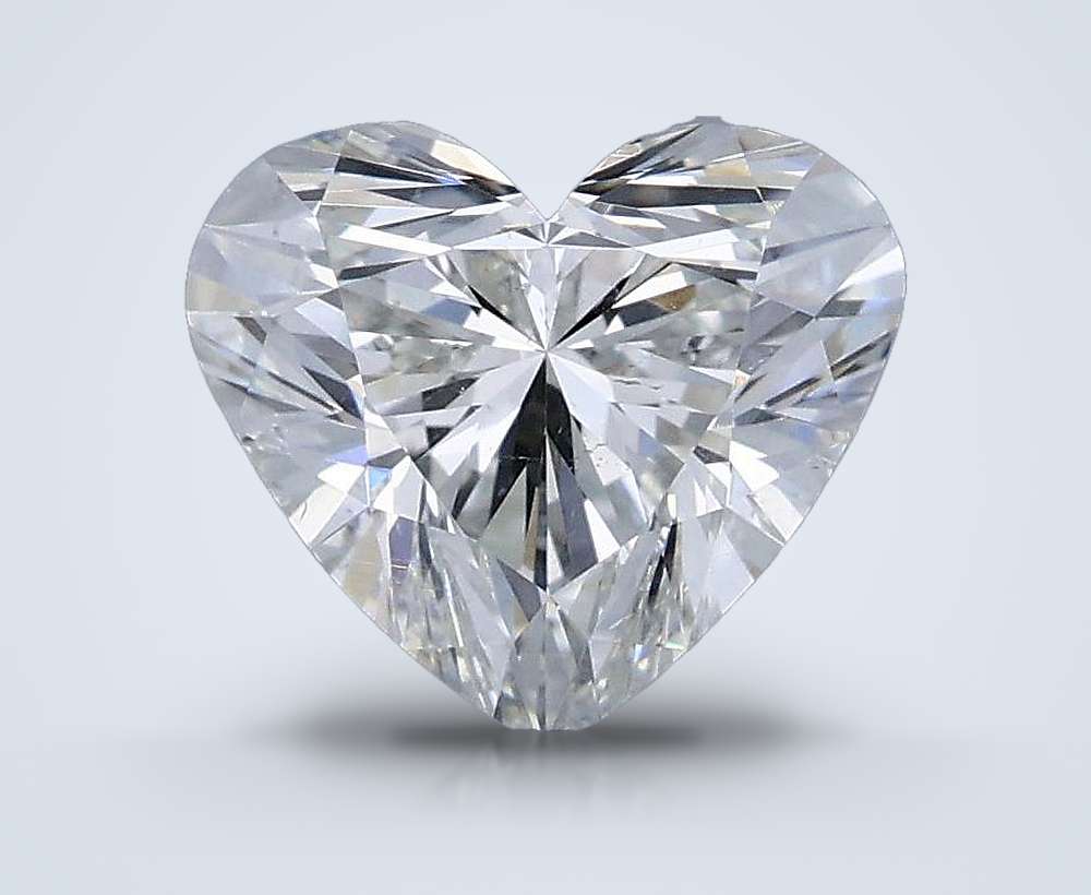 0.93ct I SI2 Rare Carat Ideal Cut Heart Diamond