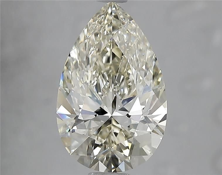 2.58ct K VS1 Rare Carat Ideal Cut Pear Diamond