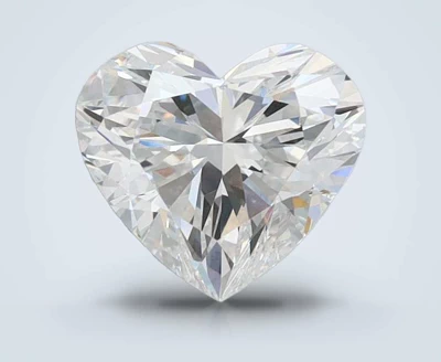 1.43ct E VVS1 Rare Carat Ideal Cut Heart Lab Grown Diamond