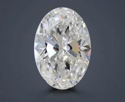 2.09ct D VS1 Rare Carat Ideal Cut Oval Lab Grown Diamond