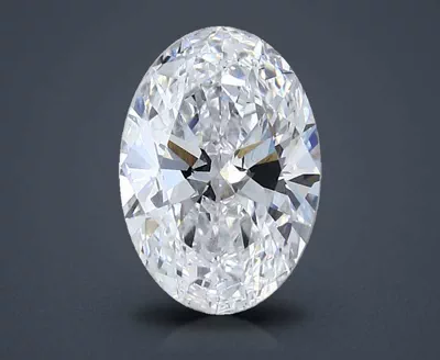 2.05ct D VS2 Rare Carat Ideal Cut Oval Lab Grown Diamond