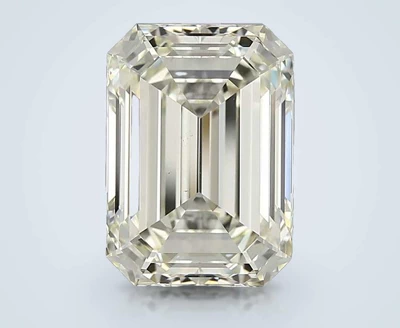 5.03ct K VVS1 Rare Carat Ideal Cut Emerald Diamond