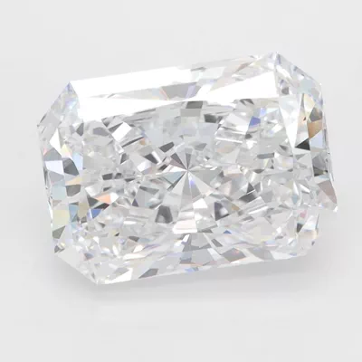4.04ct D VVS2 Rare Carat Ideal Cut Radiant Lab Grown Diamond