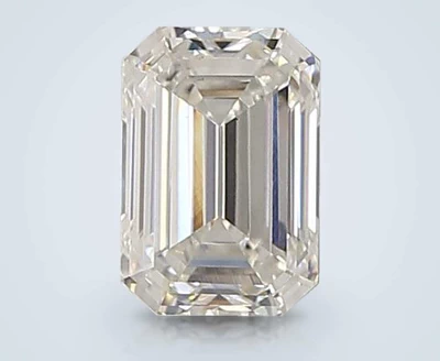 0.95ct F VS1 Rare Carat Ideal Cut Emerald Lab Grown Diamond