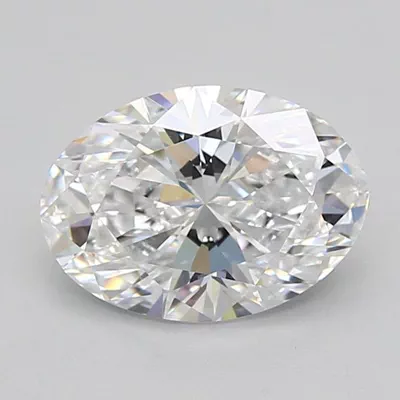 2.06ct D VVS1 Rare Carat Ideal Cut Oval Lab Grown Diamond
