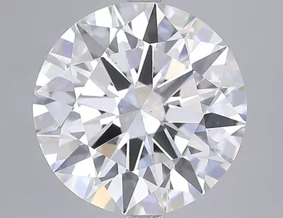 7.03ct G VS2 Rare Carat Ideal Cut Round Lab Grown Diamond