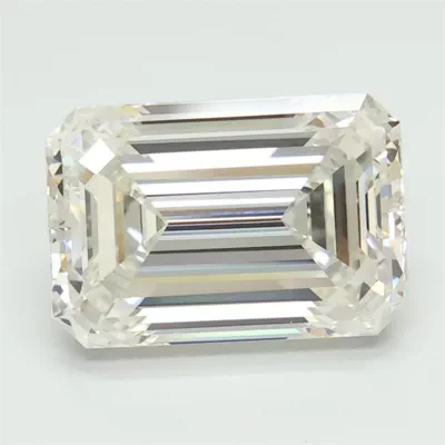 4.01ct G VVS2 Excellent Cut Emerald Lab Grown Diamond