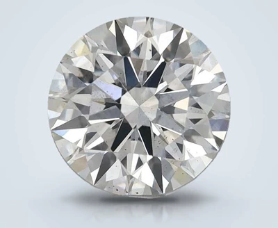 1.72ct F SI1 Rare Carat Ideal Cut Round Lab Grown Diamond