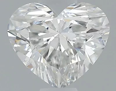 0.62ct G SI2 Rare Carat Ideal Cut Heart Diamond