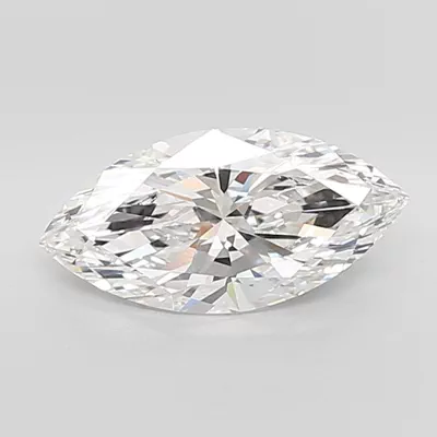 5.05ct F VVS2 Rare Carat Ideal Cut Marquise Lab Grown Diamond