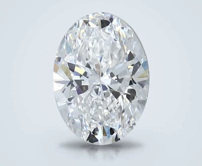 1.53ct D VVS2 Rare Carat Ideal Cut Oval Lab Grown Diamond