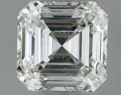 0.51ct I VVS2 Rare Carat Ideal Cut Asscher Diamond
