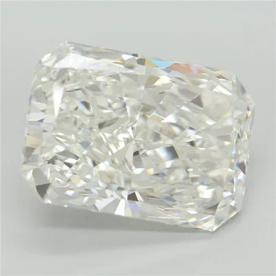 15.53ct F VVS2 Very Good Cut Radiant Lab Grown Diamond