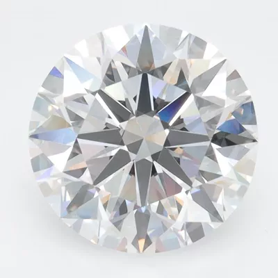 3.40ct D IF Rare Carat Ideal Cut Round Lab Grown Diamond