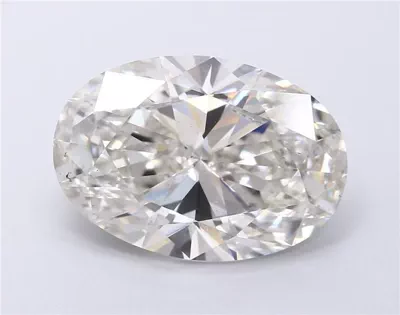 9.68ct H VS2 Rare Carat Ideal Cut Oval Lab Grown Diamond