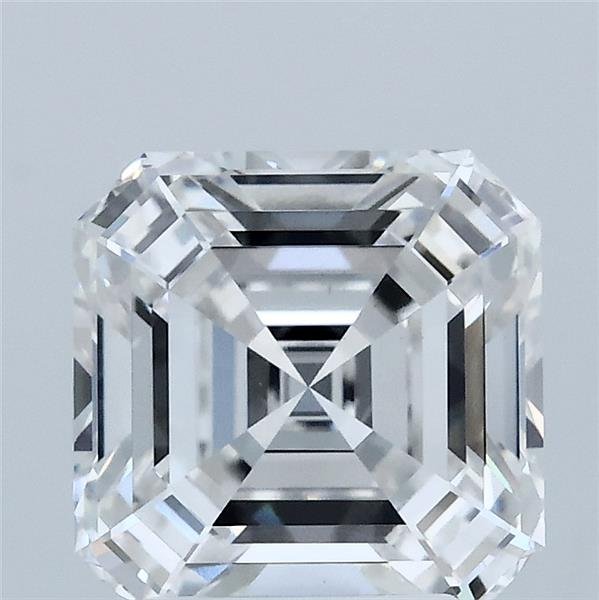 2.52ct F VS1 Rare Carat Ideal Cut Asscher Lab Grown Diamond