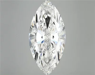 7.48ct F VVS2 Rare Carat Ideal Cut Marquise Lab Grown Diamond