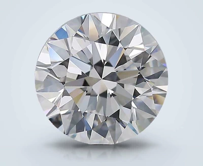 4.00ct D VVS1 Rare Carat Ideal Cut Round Diamond