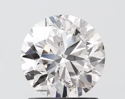 1.39ct K SI2 Excellent Cut Round Lab Grown Diamond
