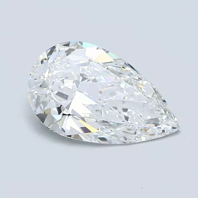 1.18ct E VVS1 Very Good Cut Pear Diamond