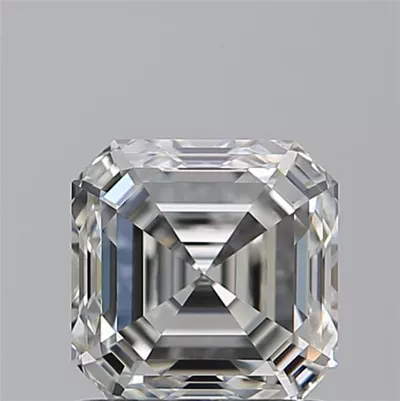1.10ct H VVS2 Rare Carat Ideal Cut Asscher Diamond