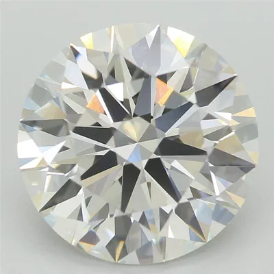4.02ct F VVS2 Rare Carat Ideal Cut Round Lab Grown Diamond