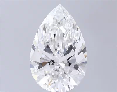 15.08ct F VVS2 Rare Carat Ideal Cut Pear Lab Grown Diamond