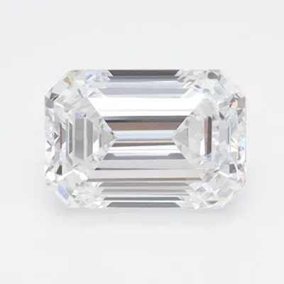 1.00ct D VVS1 Rare Carat Ideal Cut Emerald Lab Grown Diamond