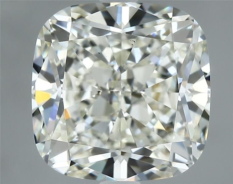 3.03ct K VS2 Rare Carat Ideal Cut Cushion Diamond