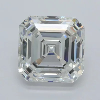 2.08ct D VVS1 Rare Carat Ideal Cut Asscher Lab Grown Diamond