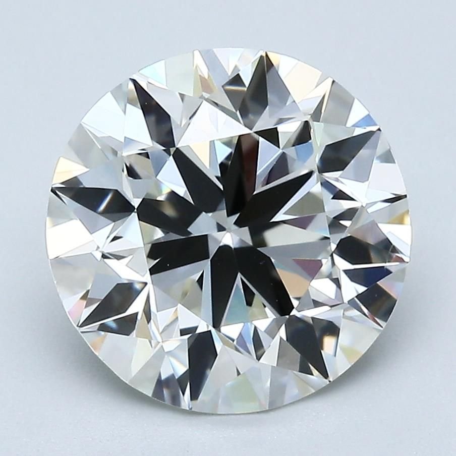 3.76ct I VS1 Excellent Cut Round Diamond