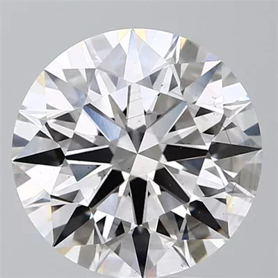 4.07ct F SI1 Rare Carat Ideal Cut Round Lab Grown Diamond