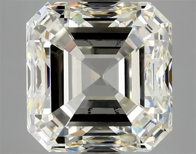 3.01ct K VS1 Very Good Cut Asscher Diamond