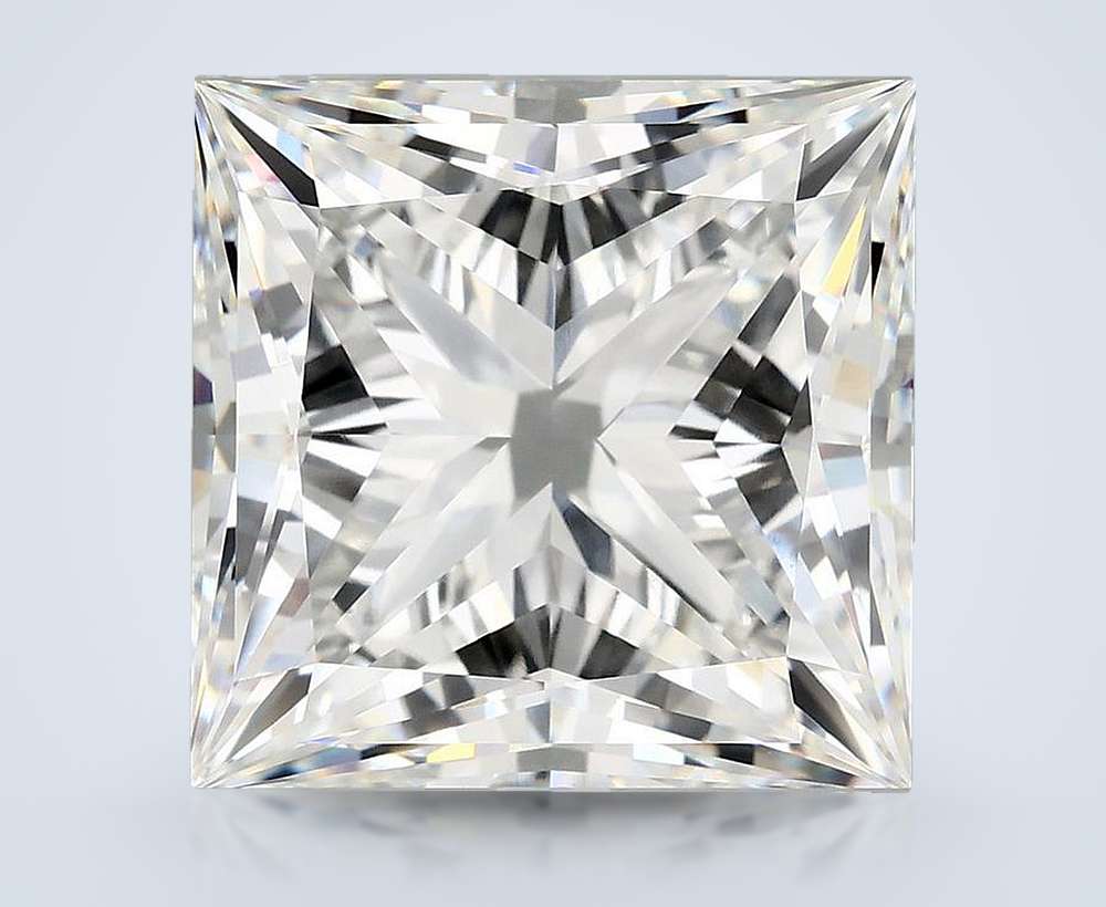 10.07ct F VVS2 Rare Carat Ideal Cut Princess Lab Grown Diamond