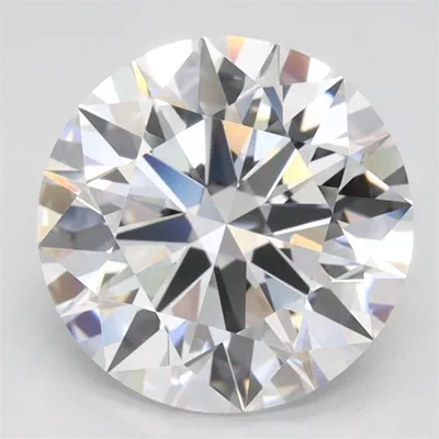 2.58ct D VVS1 Rare Carat Ideal Cut Round Lab Grown Diamond