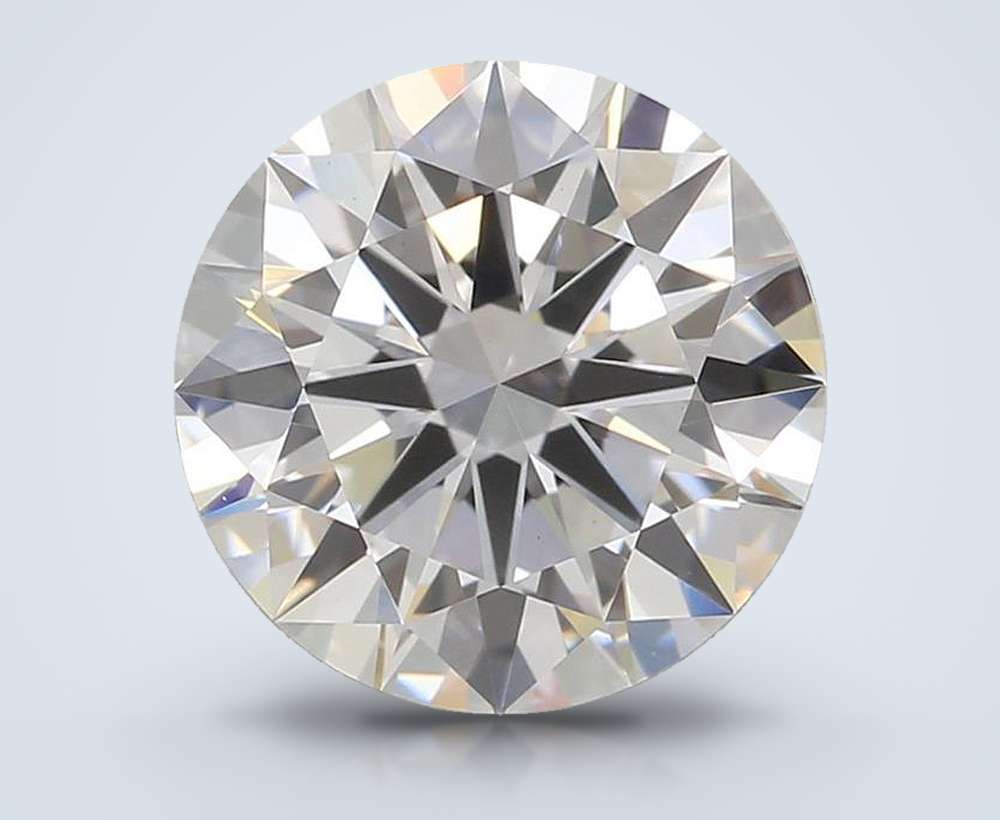 1.52ct F VVS2 Rare Carat Ideal Cut Round Lab Grown Diamond