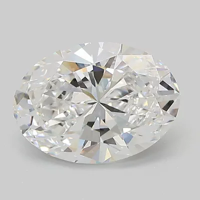 2.28ct E VVS2 Very Good Cut Oval Lab Grown Diamond