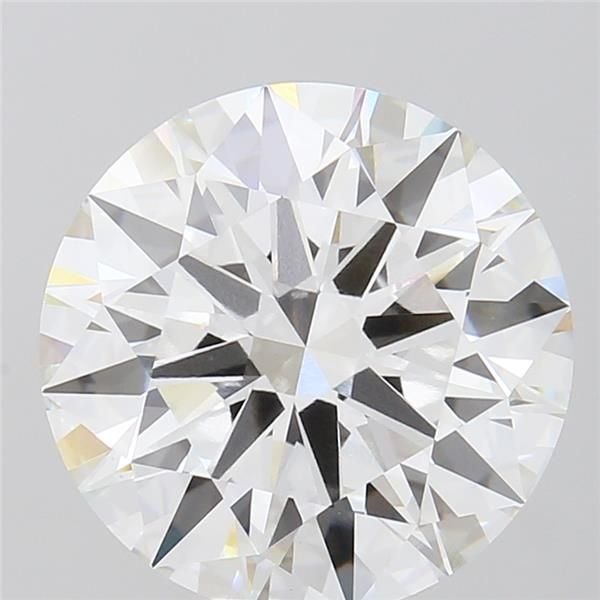 8.09ct F VVS2 Rare Carat Ideal Cut Round Lab Grown Diamond