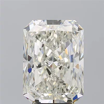 5.04ct J VS1 Rare Carat Ideal Cut Radiant Diamond