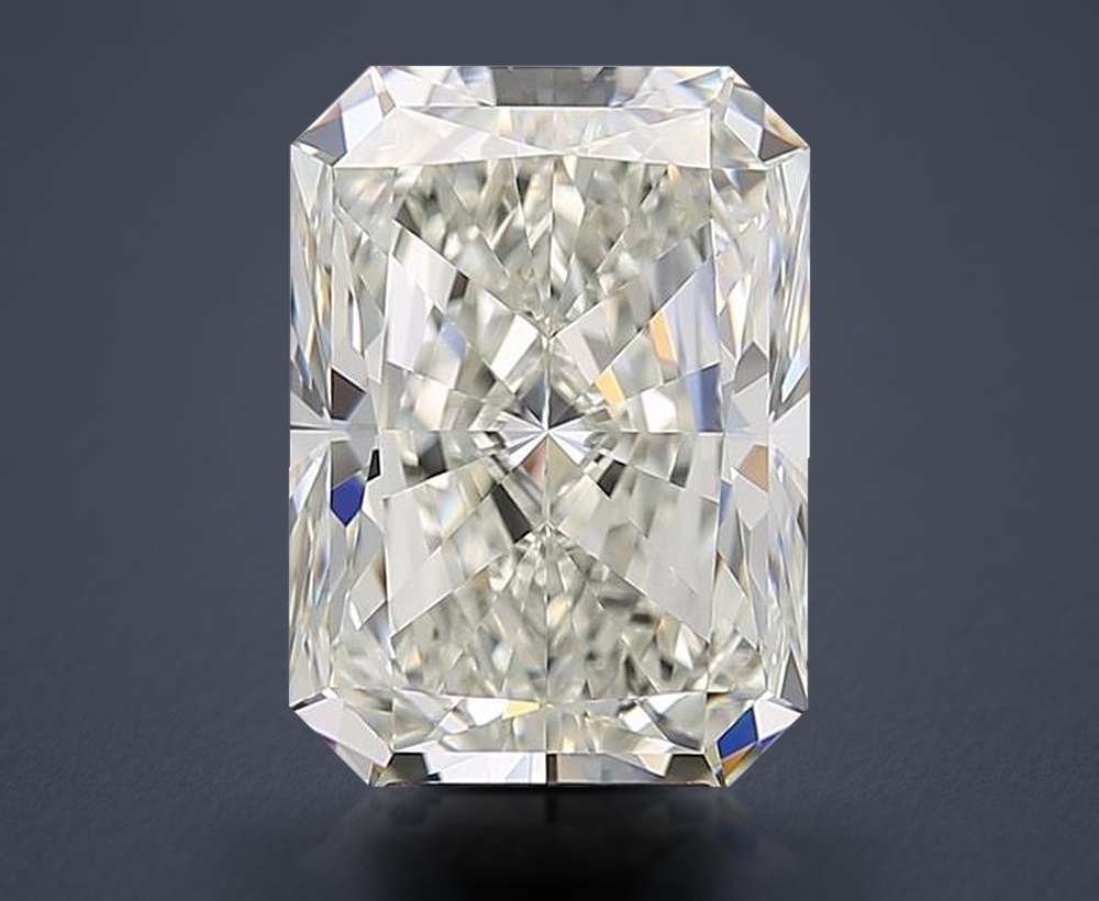 5.04ct J VS1 Rare Carat Ideal Cut Radiant Diamond