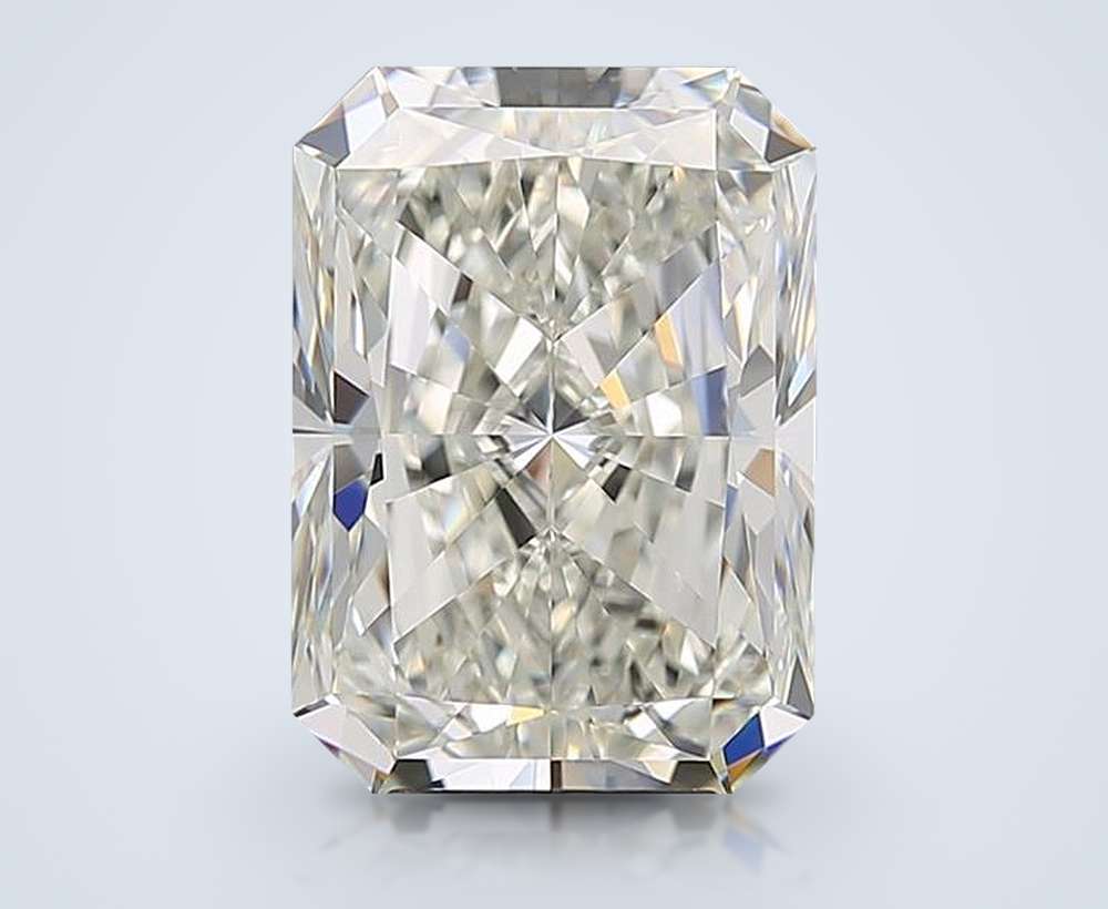 5.04ct J VS1 Rare Carat Ideal Cut Radiant Diamond