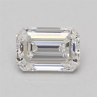 1.47ct D VS1 Rare Carat Ideal Cut Emerald Lab Grown Diamond