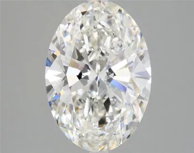 10.22ct F VS2 Rare Carat Ideal Cut Oval Lab Grown Diamond